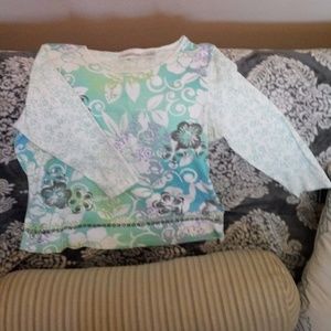 Chadwick's 3/4 Sleeve Blouse